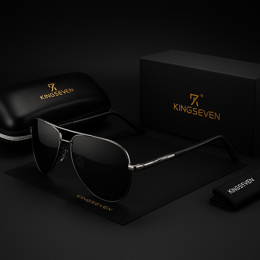 [Accesorios] Gafas de sol Polarizadas de Aluminio Vintage para Hombre